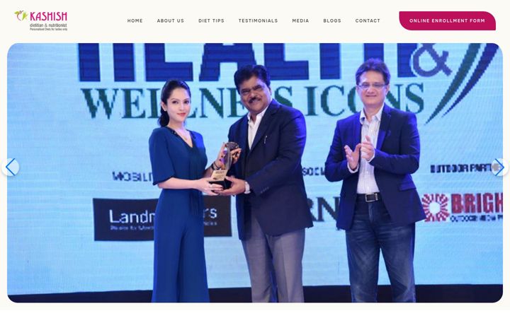 Screenshot of kashishalimchandaniclinic.com