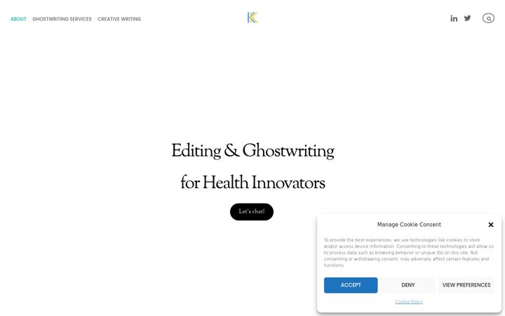 Screenshot of kasiakalinowska.com