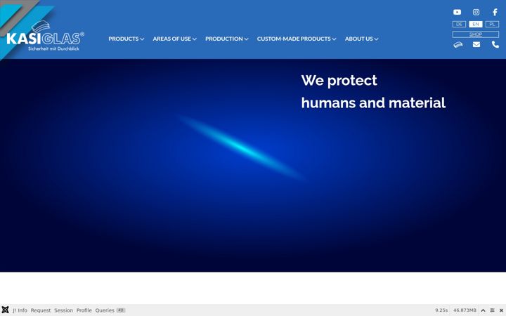 Screenshot of kasiglas.eu
