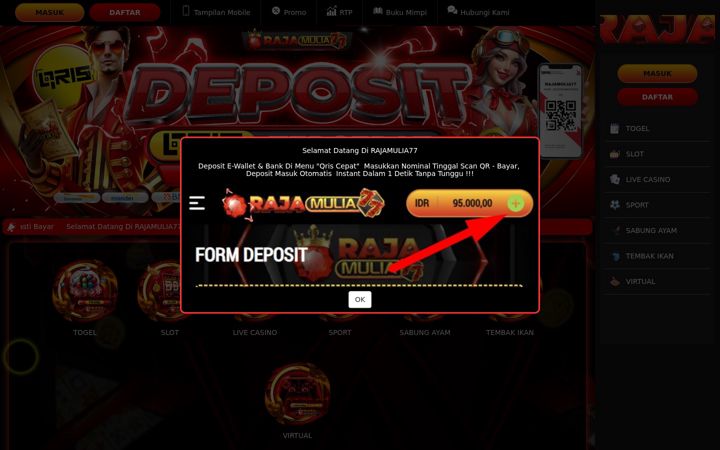Screenshot of kasirpulsa.com