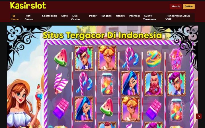 Screenshot of kasirslots.com