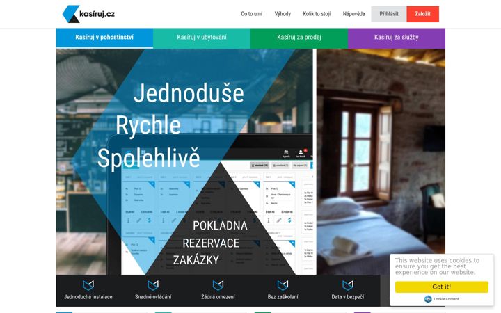 Screenshot of kasiruj.cz