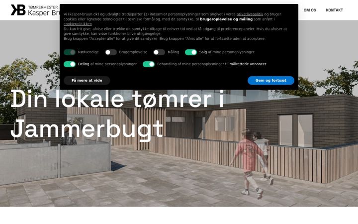 Screenshot of kasper-bruun.dk