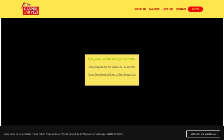 Screenshot of kasperlundpezi.at