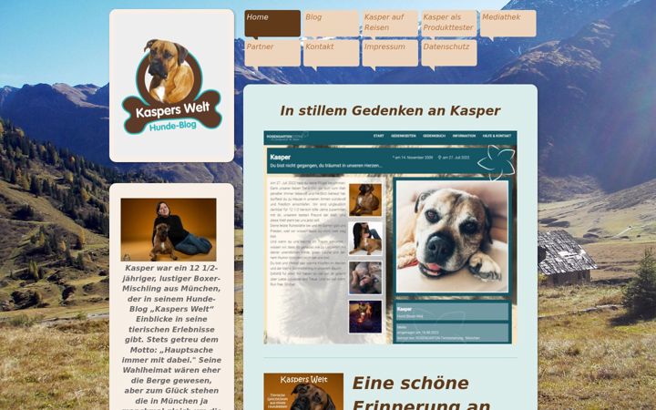 Screenshot of kaspers-welt.de