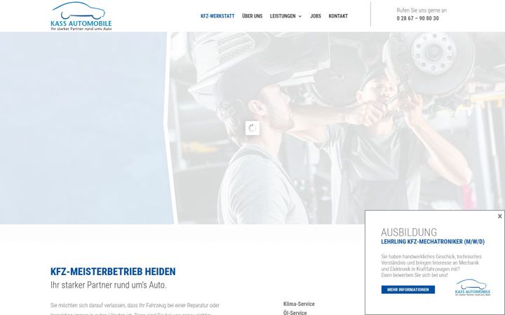 Screenshot of kass-automobile.de