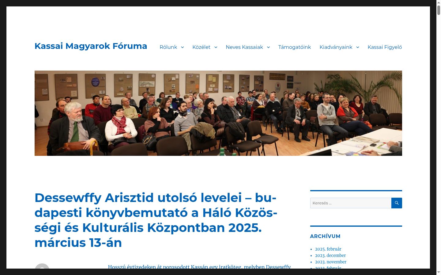 Képernyőkép a bármilyen interakció előtt megjelenő hozzájárulási bannerről