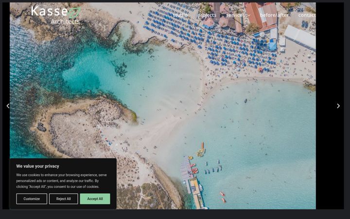 Screenshot of kassemarchi.com