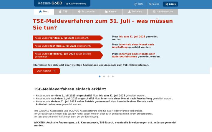 Screenshot of kassen-gobd.com