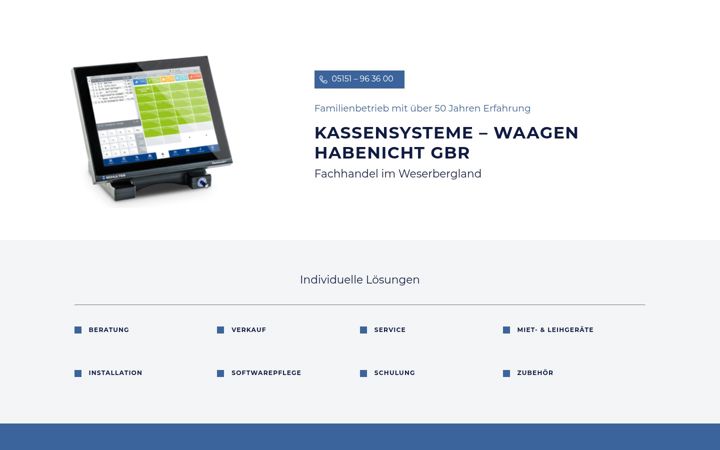 Screenshot of kassen-habenicht.de