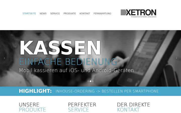 Screenshot of kassensysteme-dresden.de