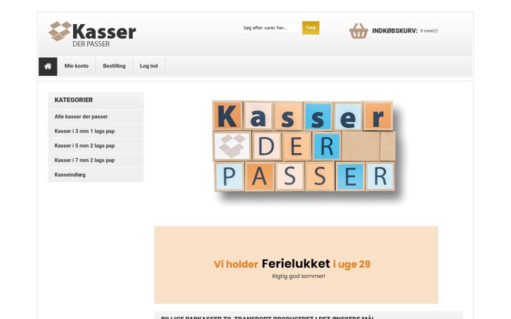 Screenshot ta' kasserderpasser.dk