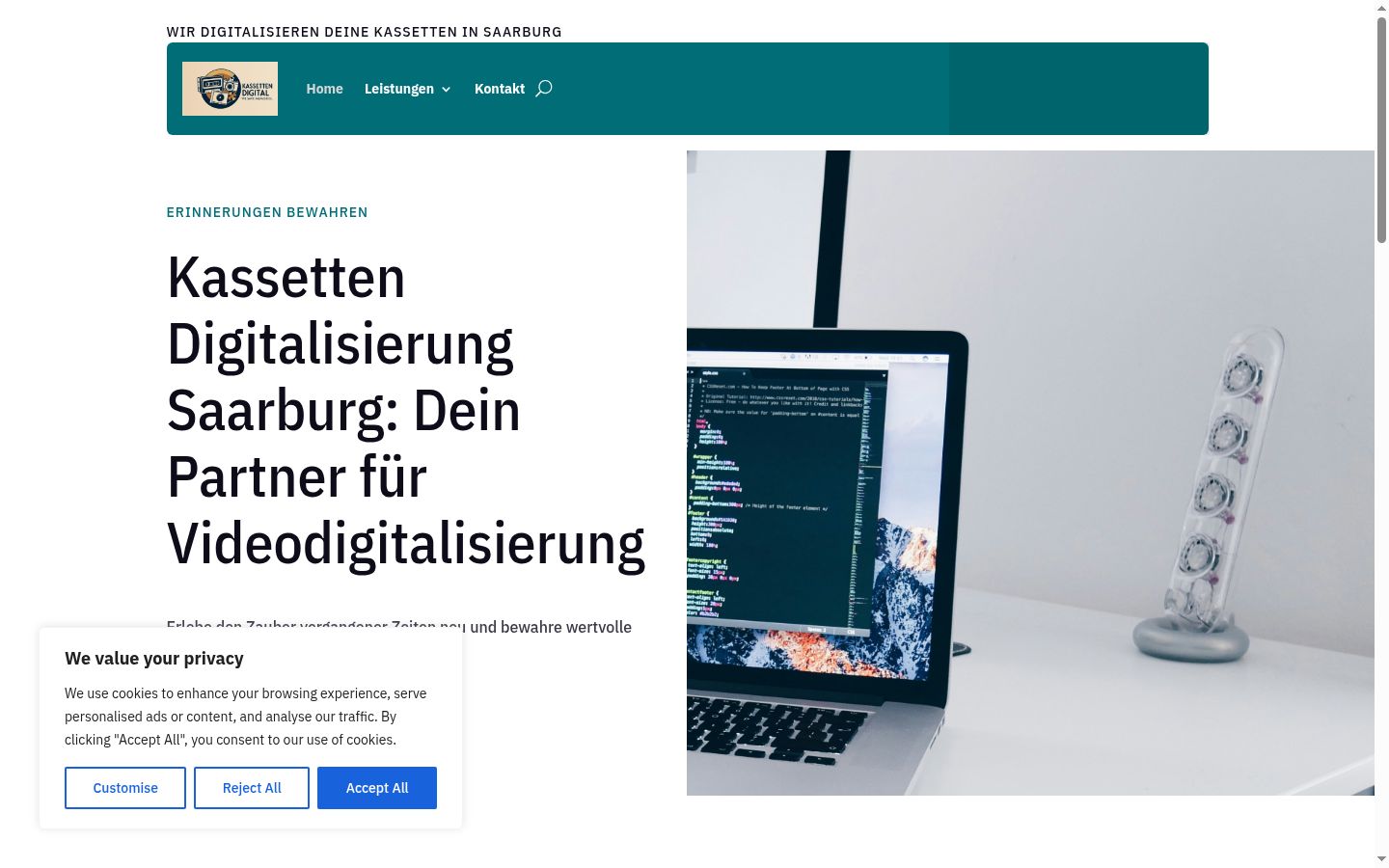 Sutikimo reklamjuostės, rodytos prieš bet kokią sąveiką, ekrano kopija