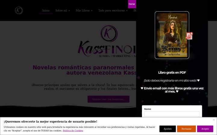 Screenshot of kassfinol-libros.com