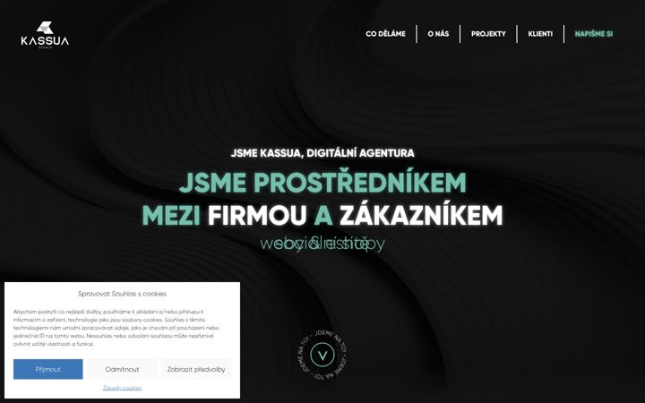 Screenshot of kassua.cz