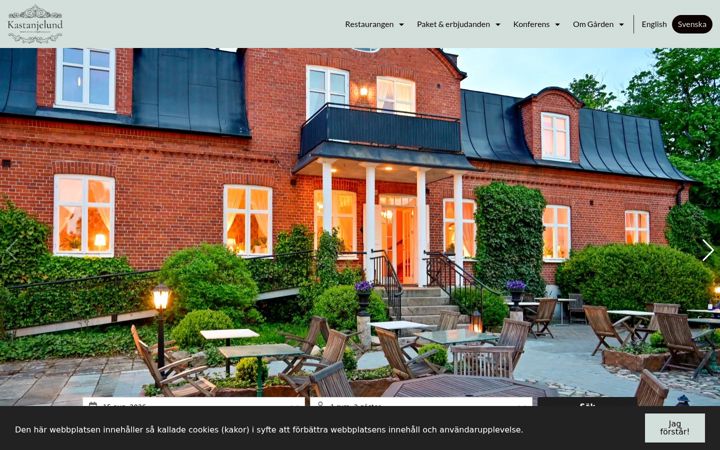Screenshot of kastanjelund.se