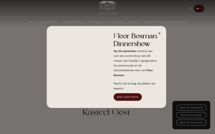 Screenshot of kasteeloostvalkenburg.com
