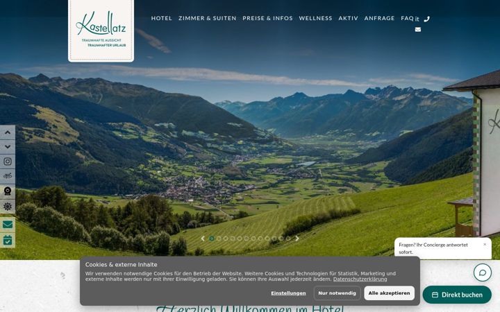 Screenshot of kastellatz.it