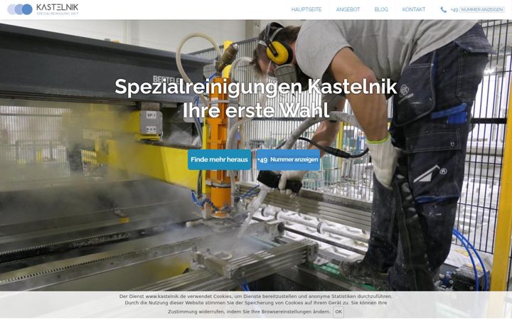 Screenshot of kastelnik.de