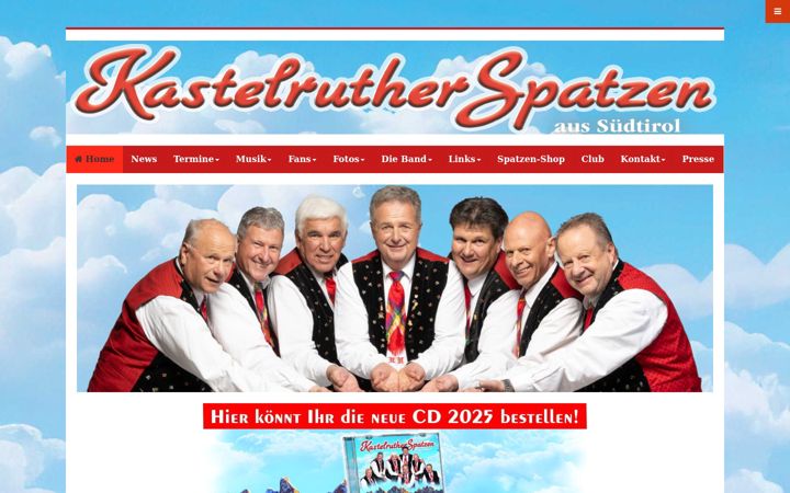 Screenshot of kastelrutherspatzen.de
