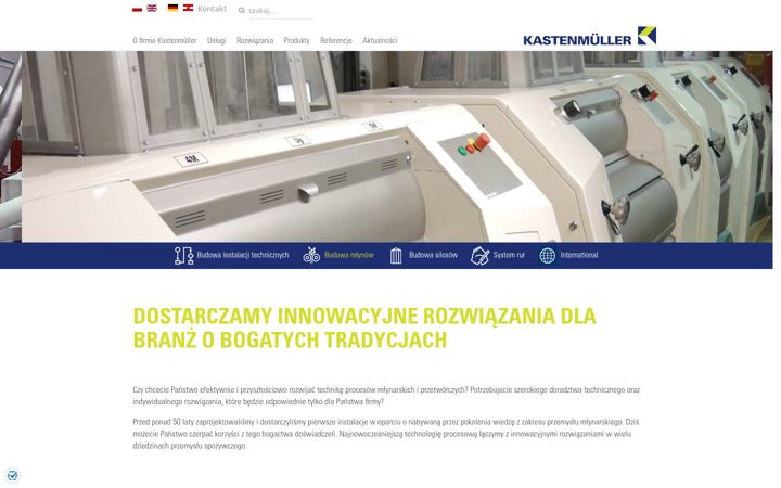 Screenshot of kastenmueller.pl