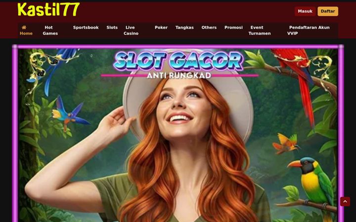 Screenshot of kastil77slot.com