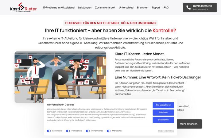 Screenshot of kastl-rieter.de