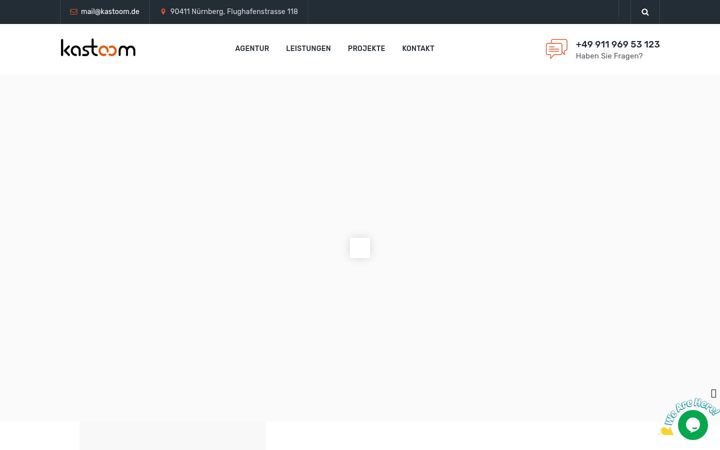 Screenshot of kastoom.de