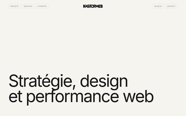 Screenshot of kastorweb.com