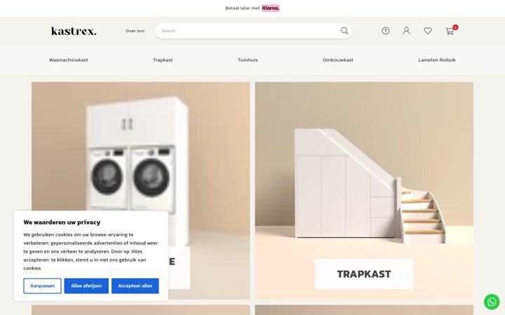 Screenshot of kastrex.com