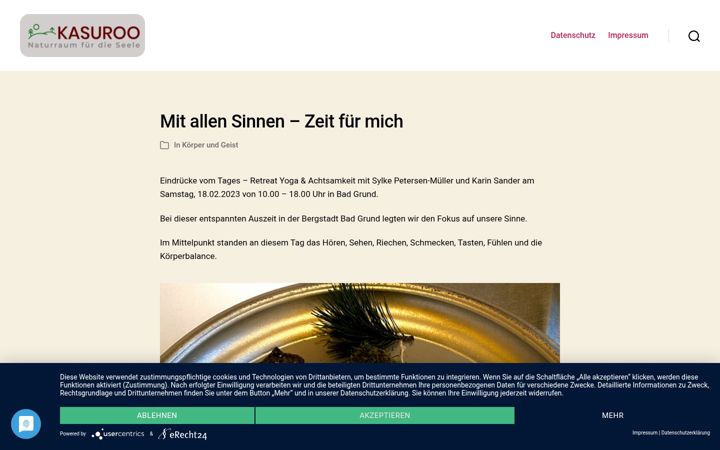 Screenshot of kasuroo.de