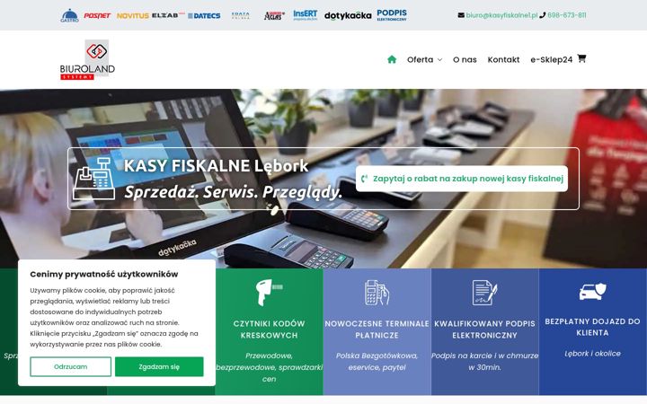 Screenshot of kasyfiskalne1.lebork.pl