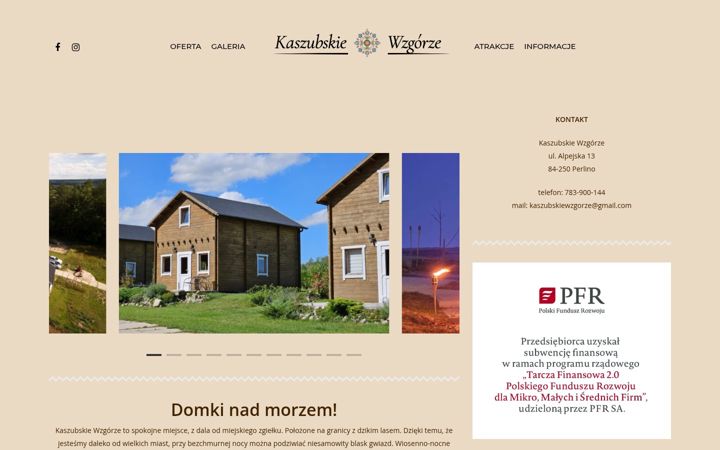 Screenshot of kaszubskiewzgorze.pl
