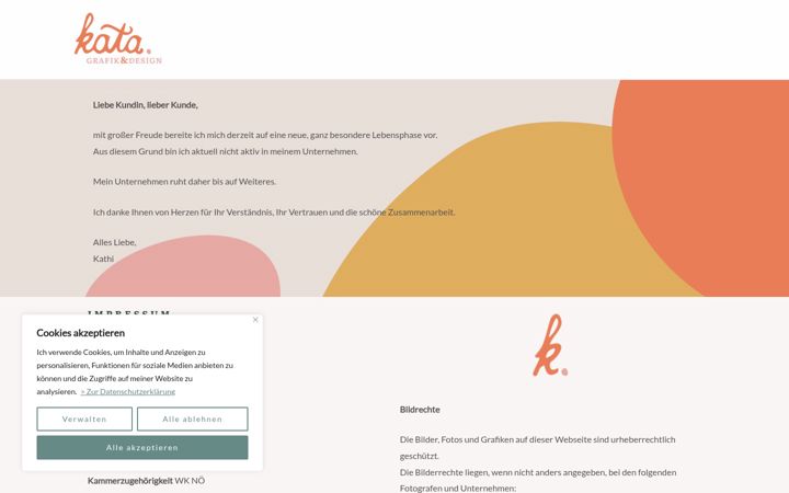 Screenshot of katadesign.at