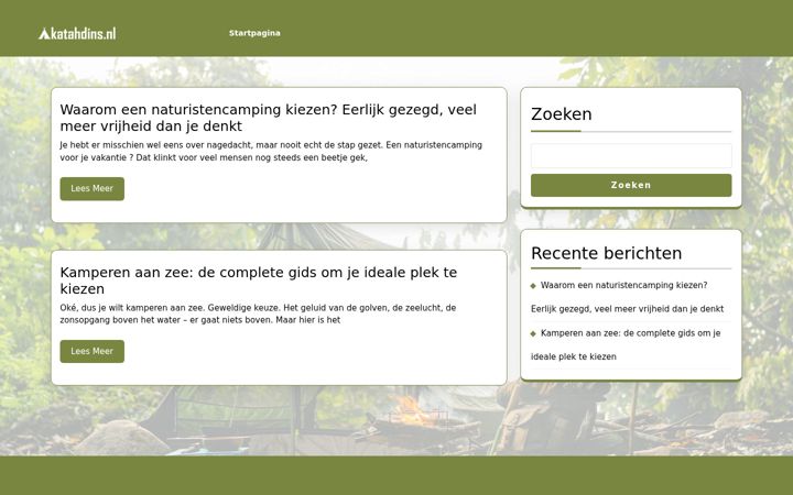 Screenshot of katahdins.nl