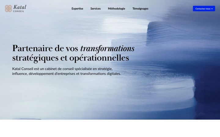 Screenshot of katal-conseil.com