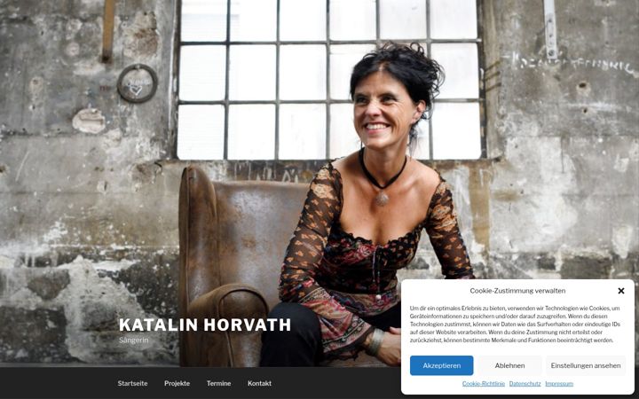 Screenshot of katalinhorvath.de