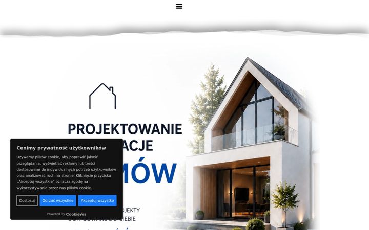 Screenshot of katalogarchitektow.pl