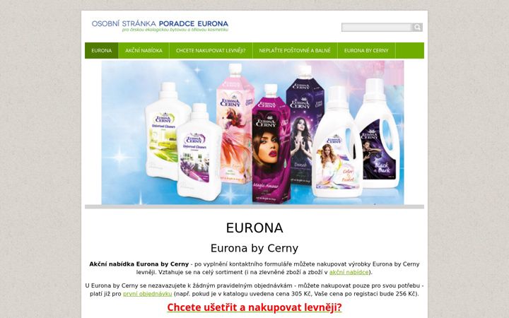 Screenshot of katalogdrogerie.cz