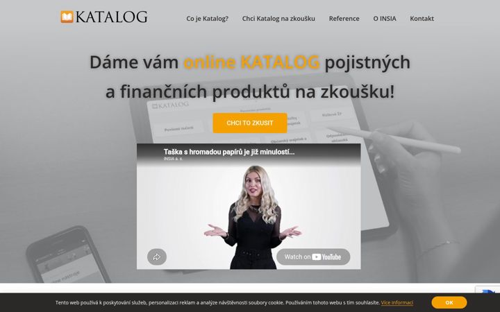 Screenshot of katalognazkousku.cz