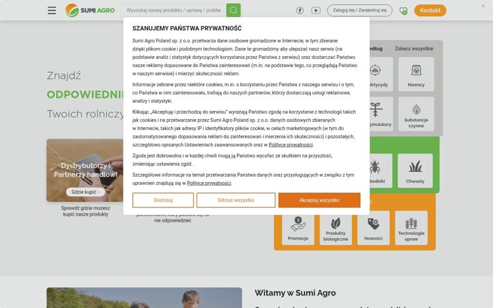 Screenshot of katalogsumiagro.pl