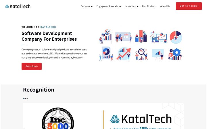 Screenshot of kataltech.com