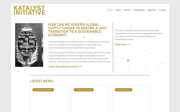 Screenshot of katalystinitiative.org