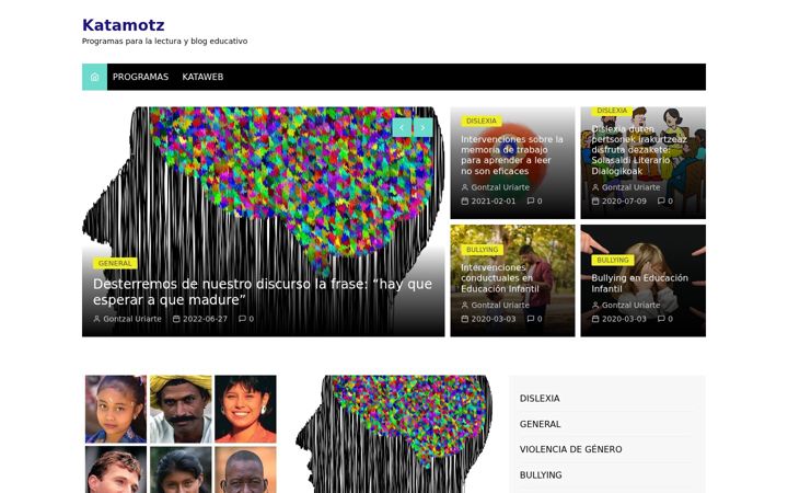 Screenshot of katamotz.net