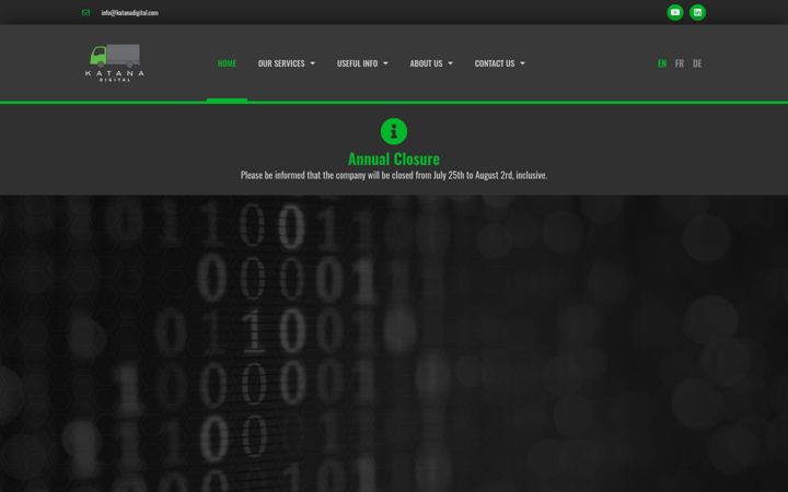 Screenshot του katanadigital.com