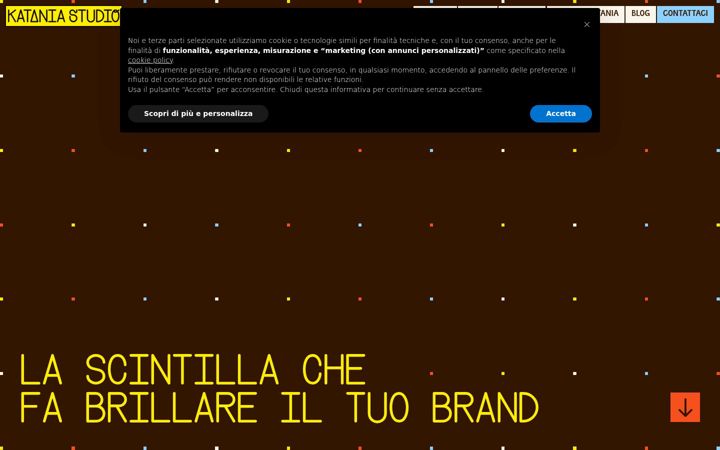 Screenshot of kataniastudio.com