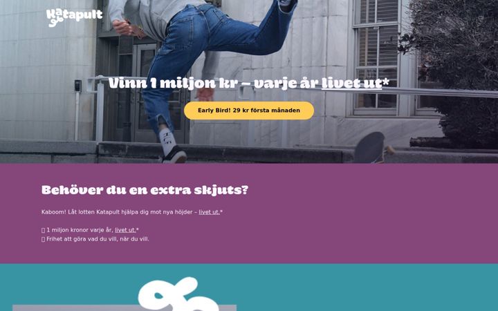 Screenshot of katapulta.se
