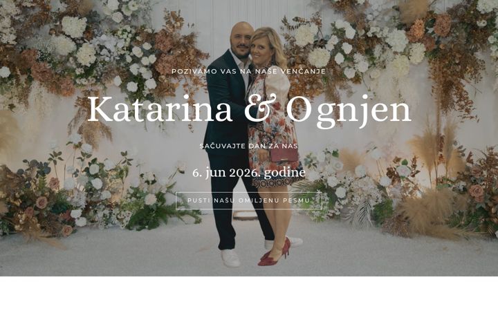 Screenshot of katarinaiognjen.com