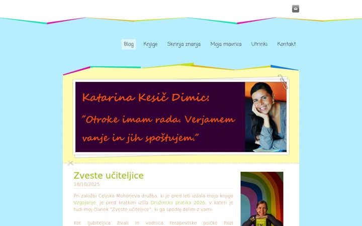 Screenshot of katarinakesicdimic.com