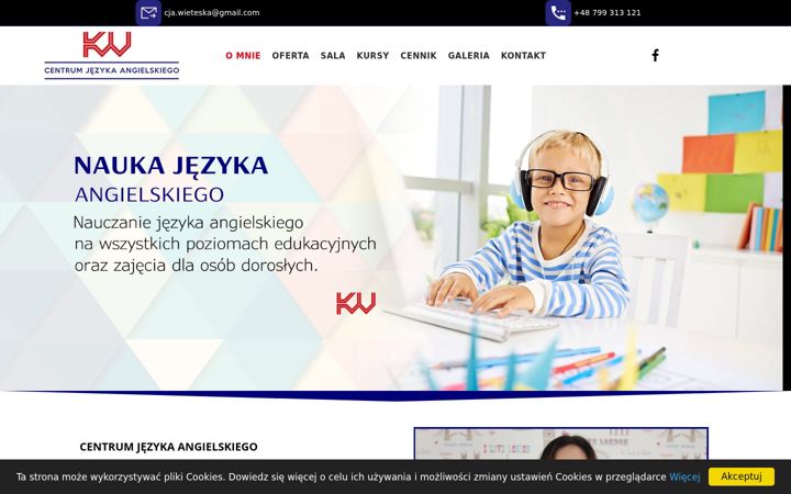 Screenshot of katarzyna-wieteska.pl